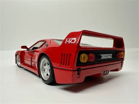 Ferrari F40 1 18 Rot Polistil Tonka Mit Klappscheinwerfer Kaufen