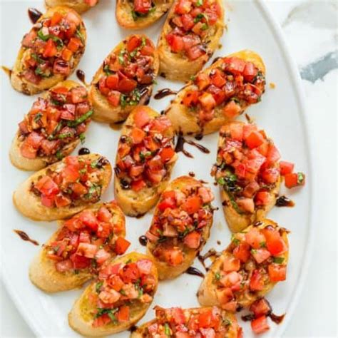 Classic Bruschetta Recipe Video Natashaskitchen