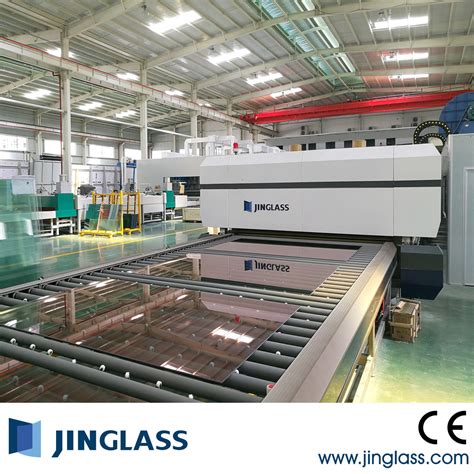 Jinglass Glass Tempering Machine For Flat Low E Glass Glass Tempering Furnace And Glass