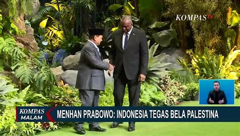 Jadi Tuan Rumah Admm Ke Menhan Prabowo Tegaskan Sikap Indonesia