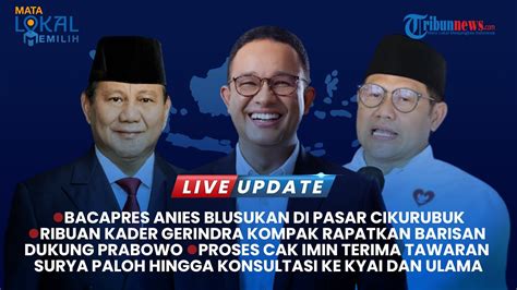 LIVE Anies Belum Kontak AHY Seusai Dipasangkan Dengan Cak Imin