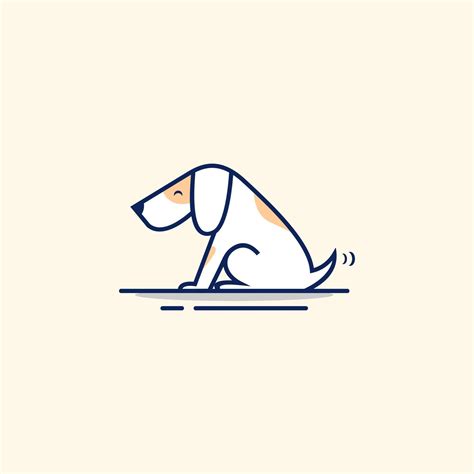 Cute Dog logo design vector illustration 7949915 Vector Art at Vecteezy