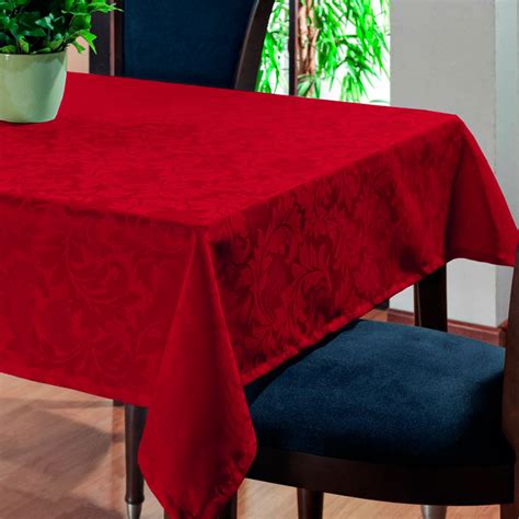 Toalha Para Mesa 04 Lugares Sala Jantar Tecido Grosso Jacquard