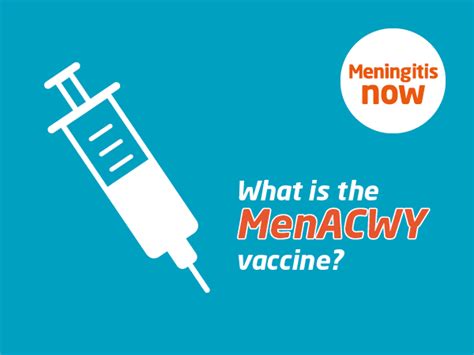 Faqs On Menacwy Vaccine Meningitis Now