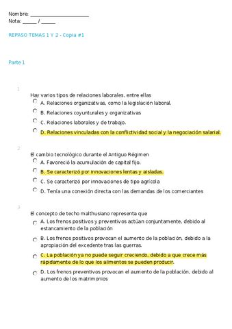 Historia Examen T Y Pdf