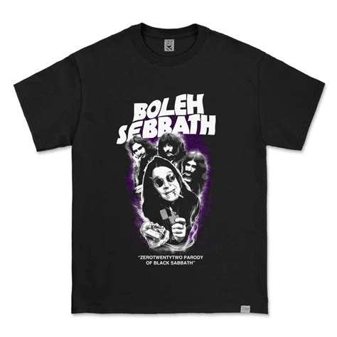 Jual ZeroTwentyTwo T Shirt Boleh Sebbath Black Sabbath Kaos Pria Lucu