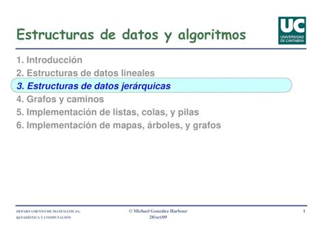 PDF Estructuras De Datos Y Algoritmos Estructuras De Datos Y