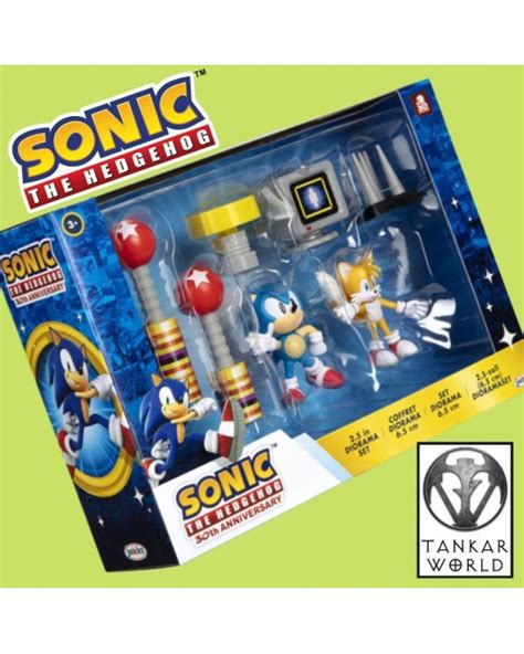 Blister Set Diorama Sonic The Hedgehog