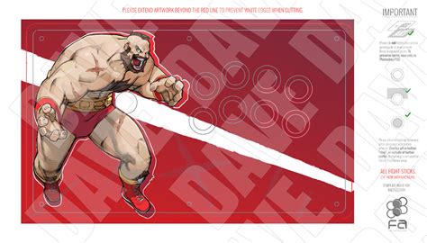 ArtStation - Zangief Arcade Stick