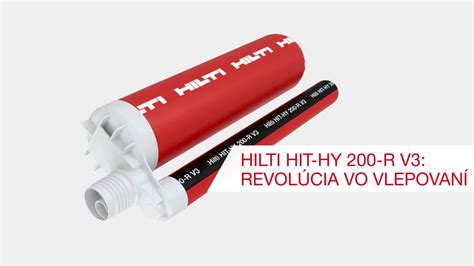 Hilti Hit Hy R Injectable Hybrid Mortar The Off