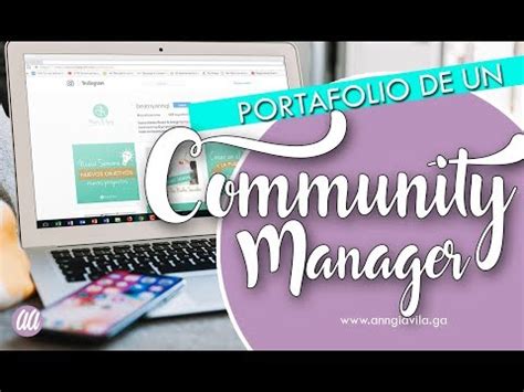 Guía completa para crear un portafolio de Community Manager paso a