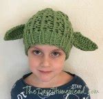 Yoda Inspired Loom Knitted Hat