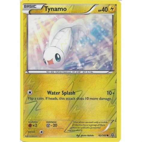 Pokemon Trading Card Game Tynamo Reverse Holo Xy Primal