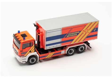 Herpa Man Tgs Xl Interchangeable Loader Vehicle Fire Department