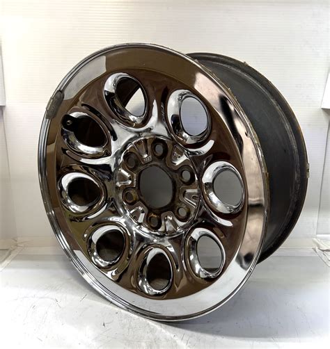 17 Inch 6 Lug Wheel Rim Fits GM 1500 Silverado Tahoe Sierra 5223 Chrome ...