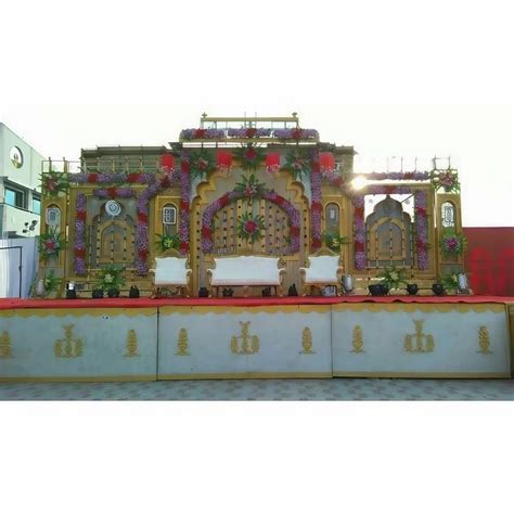 Wedding Stage Modern Revolving Varmala Stage Manufacturer From Jaipur