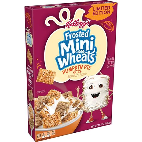 Buy Kelloggs Frosted Mini Wheats Breakfast Cereal High Fiber Cereal