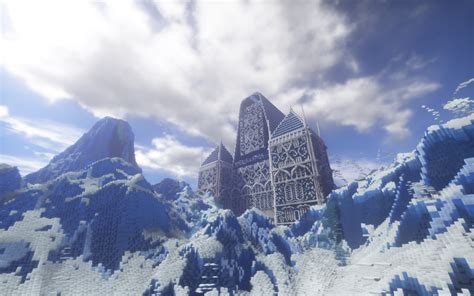 Ice Fortress Minecraft Map