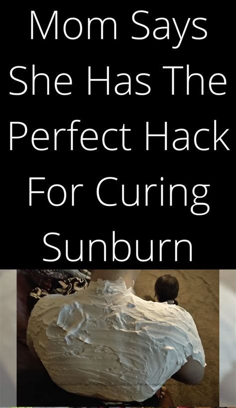 Mom Smears Shaving Cream All Over Her Back Proves It S The Perfect Hack