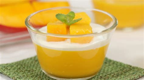 Receta De Pudín De Mango Delicioso Postre De Verano Cooking With Dog