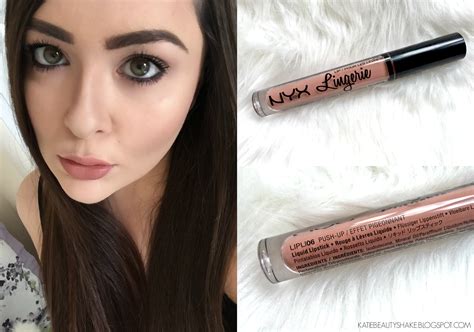 KATIEBEAUTYSHAKE NYX LINGERIE LIQUID LIPSTICKS