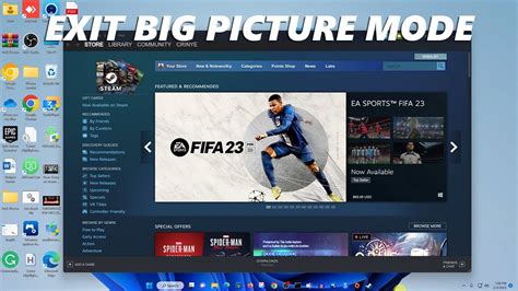 How To Exit Big Picture Mode On Steam 2023 YouTube