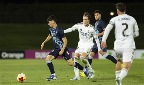 Real Madrid Castilla 5 - Celta Fortuna 1: resultado, resumen y goles