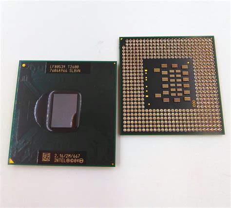 Intel T2600 216ghz Core Duo Cpu Sl8vn 216ghz2m667 Processor