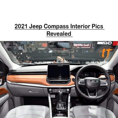 2021 Jeep Compass Interior Pics Revealed L India Launch Date