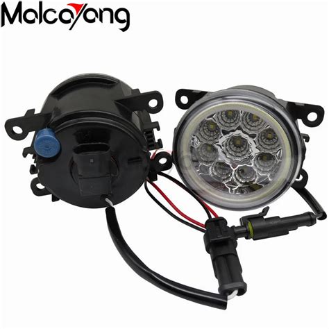 Angel Eyes Fog Lamp Assembly Super Bright Fog Light For Honda Cr V Crv