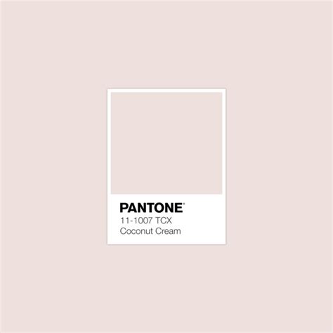 Pantone 11 0608 Tcx Coconut Milk · Color · Palette Collection