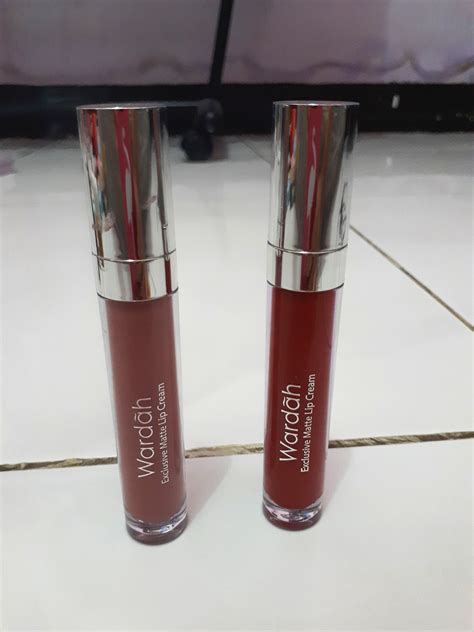 WARDAH Exclusive Matte Lip Cream 11 Oh So Nude 07 Hello Ruby