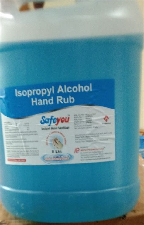 Hand Sanitizer 5 Litre Can At Rs 550 Hand Sanitizers In Basti Id