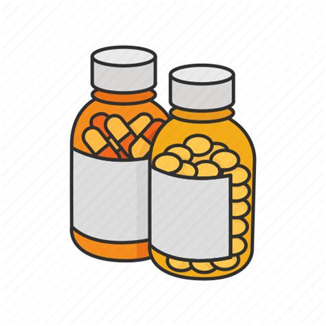 Medicine Pill Bottle Clipart