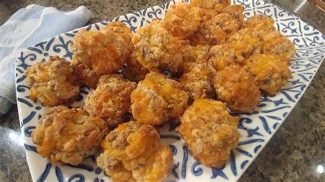 Bisquick™ Sausage Cheese Balls Dede S Cajun Cuisine