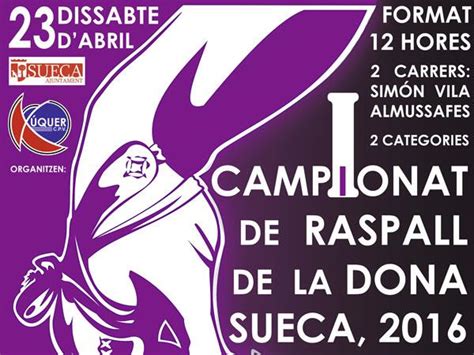 Sueca Reivindica El Paper De La Dona En La Pilota Amb El I Campionat