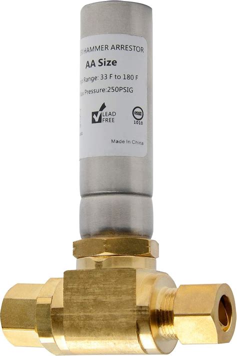 Sungator Water Hammer Arrestor Stainless Steel Inch Male