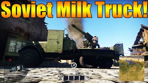 Soviet Milk Truck Delivery K Spaa Tank Destroyer War Thunder Ps