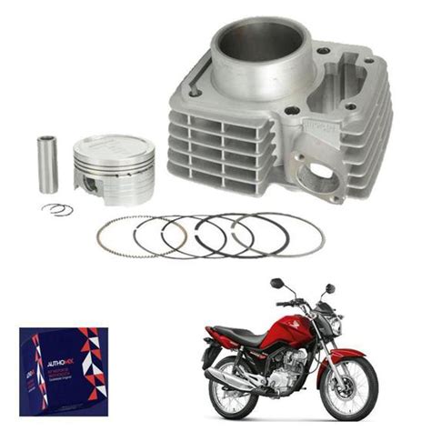 Kit Motor Cilindro Pist O E Aneis Honda Cg Garantia