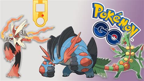 Hoenn Mega Raid Day Mega Sceptile Mega Blaziken And Mega Swampert