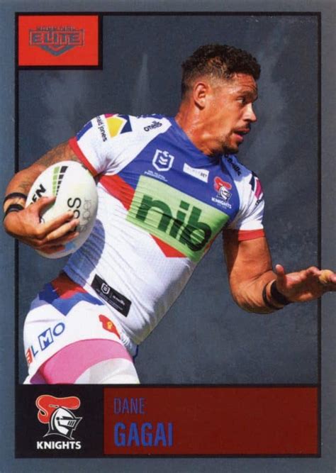 2022 Nrl Elite Silver Specials Ss069 Dane Gagai Newcastle Knights