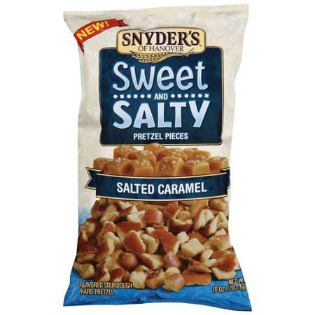 Snyder S Of Hanover Pretzel Pieces Salted Caramel Sweet Salty 10 Oz