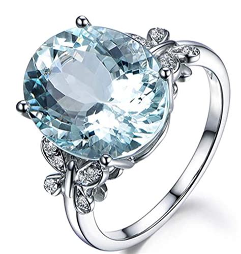 Top 3 Blue Topaz Engagement Rings- Description, Price, Pros, Cons ...