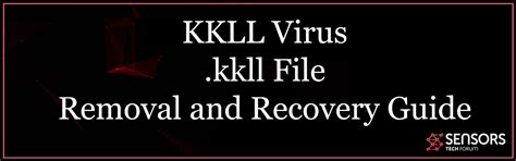 Virus Kkll Archivo Kkll C Mo Quitar Restaurar Archivos