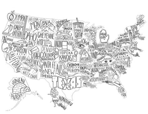 17+ Drawing United States Map - RoarkRosario