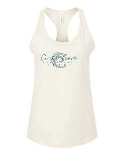 Women's Beach Volleyball Tank Top- Natural | CCVC