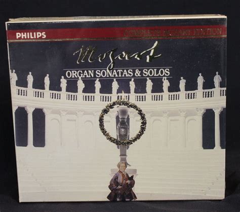 Mozart Organ Sonatas And Solos Cd Jun 1991 2 Discs Philips For Sale