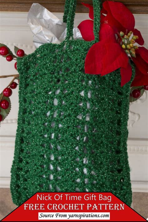 Crochet Gift Bag Patterns For Small Gifts Diyscraftsy