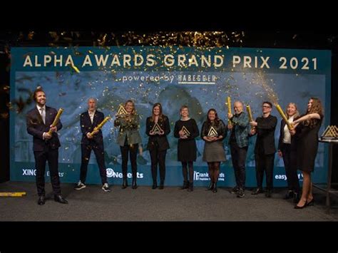 Alpha Awards Grand Prix Der Award F R Awards Im D A Ch Raum