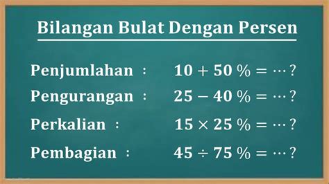 Lengkap Cara Mudah Penjumlahan Pengurangan Perkalian Dan Pembagian